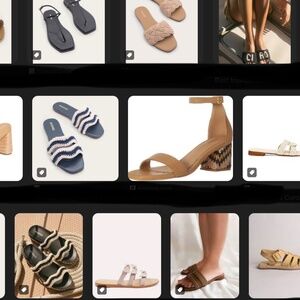 Kaanas sandals mostly size 7’s MADE IN COLUMBIA MSRP starts at $145 (LIVE SHOW)